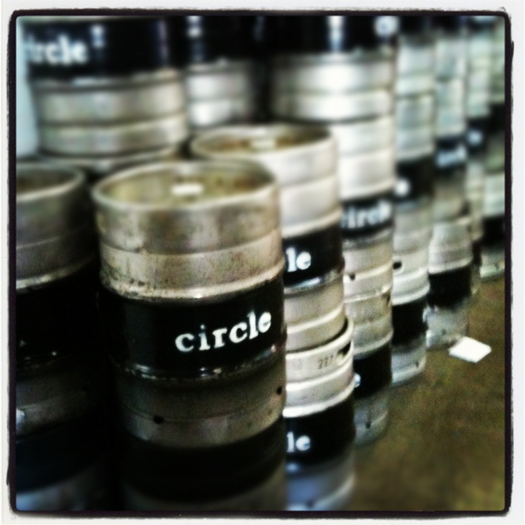 Circle Brewery Kegs