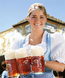 Oktoberfest Beer Maiden