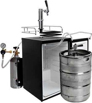 Home Kegerator with CO2