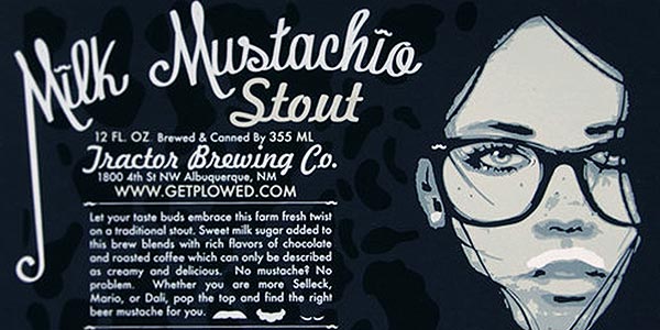 Review Milk Mustachio Stout By Tractor Brewing Co