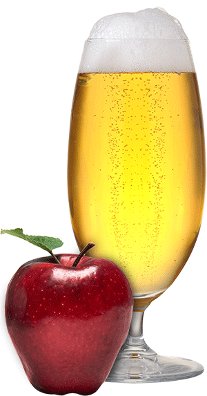 Fruit Beer with Apples