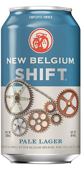 Shift Lager from New Belgium Brewing