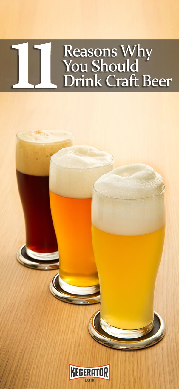 11 Reasons Why You Should Drink Craft Beer
