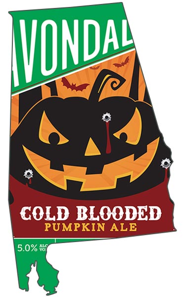Cold Blooded Pumpkin Ale from Alabama