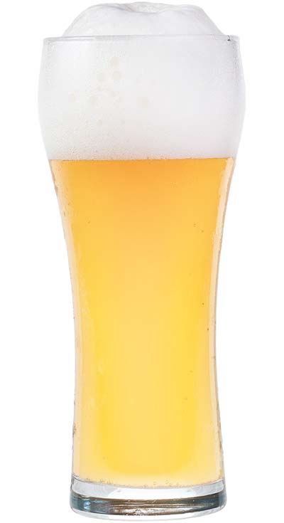 Gose Poured in Glass