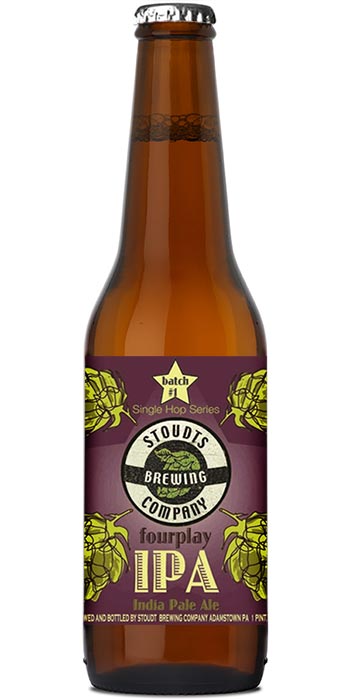 Fourplay IPA from Stoudts Brewing