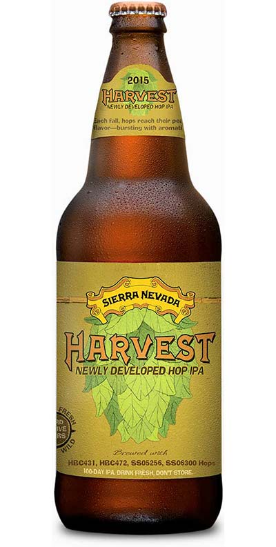 Sierra Nevada Harvest IPA 2015