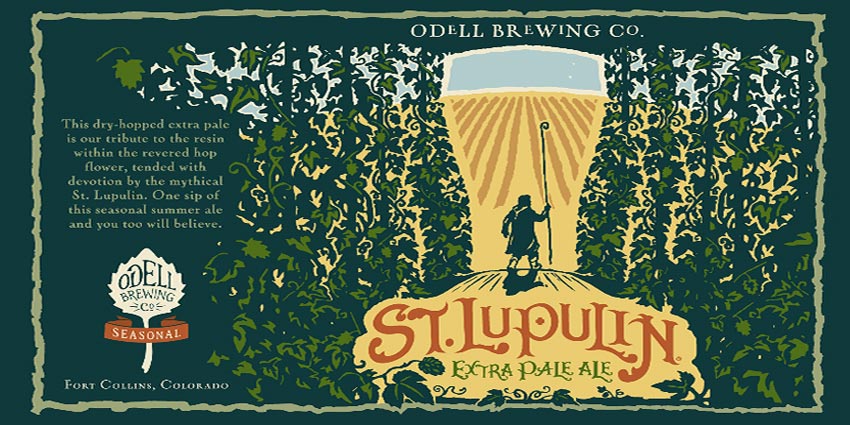 St. Lupulin Extra Pale Ale from Odell Brewing