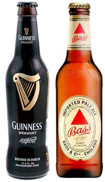 Guinness & Bass Ale