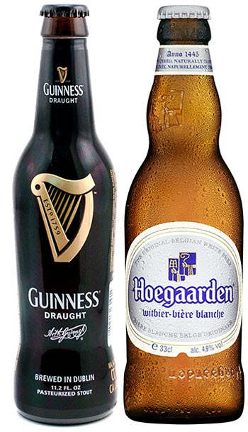Guinness & Hoegaarden