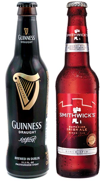 Guinness & Smithwick's Premium Irish Ale