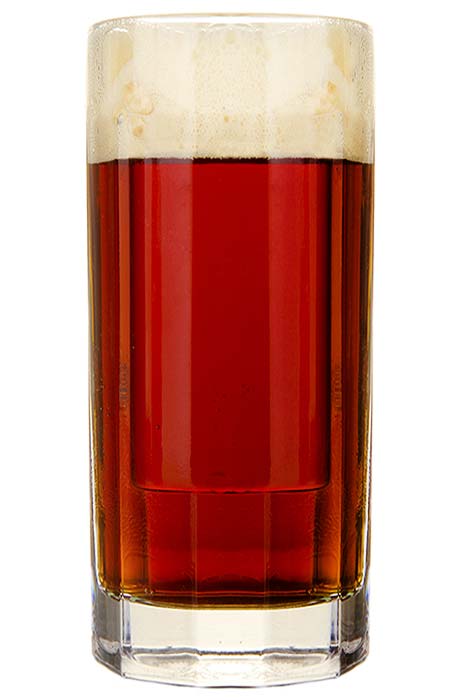 Altbier Poured in Glass