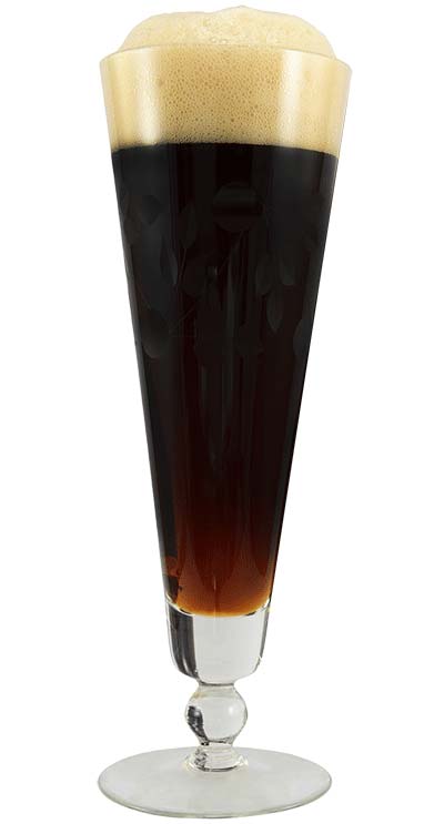 Schwarzbier in a Glass