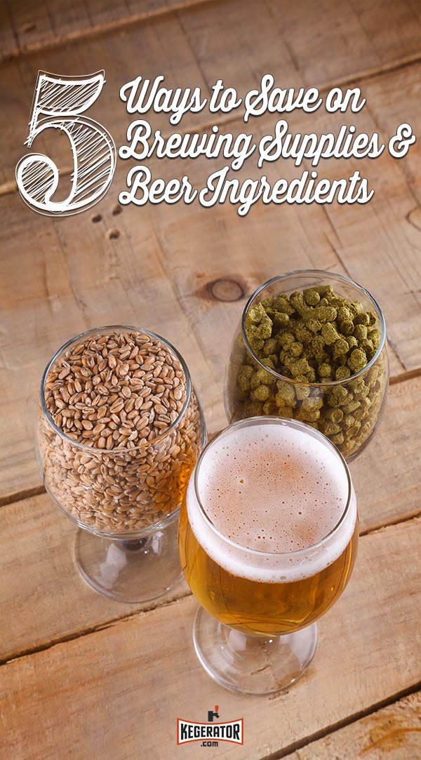 How to Save Money on Brewing Supplies & Beer Ingredients