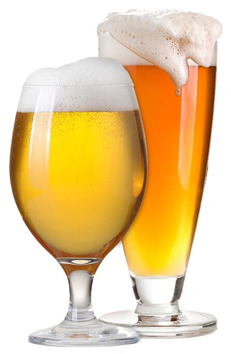 Bière De Garde Poured in Glass