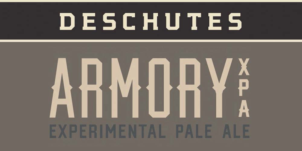 Armory XPA from Deschutes Brewery