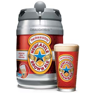 Newcastle Brown Ale 5-Liter Keg