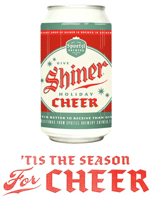 Shiner Holiday Cheer Seasonal Beer